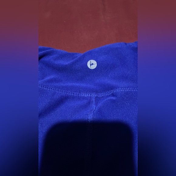 90 degree cobalt blue workout pants, leggings, yoga, blue athletic pants - Picture 3 of 6